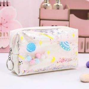 ⬇️ $29 Makeup bag space holographic NWT